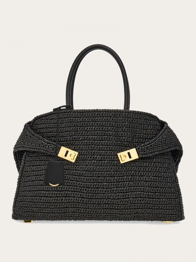 Ferragamo Women's Hug Handbag - Black | Quick Ship!