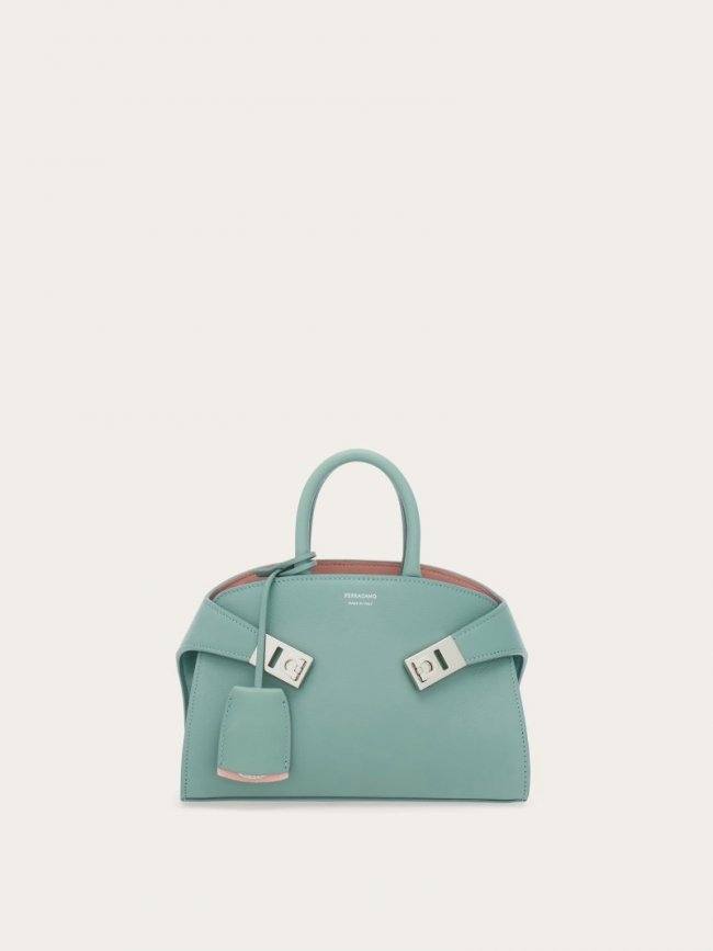 Ferragamo Women's Hug Bicolor Handbag - Nylund Pink/Lucky Charme | Quick Ship!