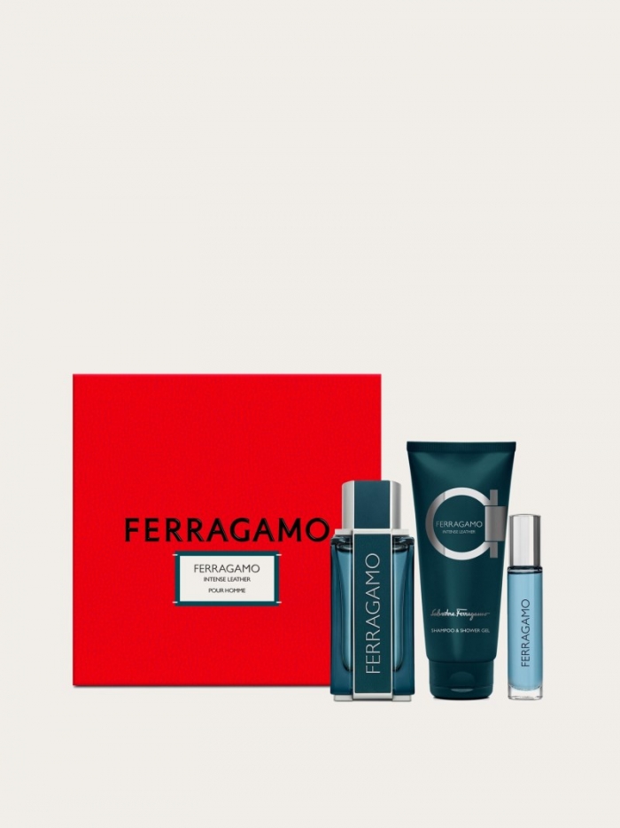 Ferragamo Men's Intense Leather - Holiday Gift Set - | Quick Ship!