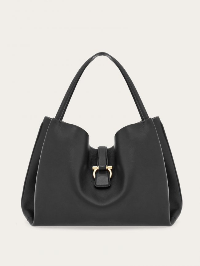Ferragamo Women's Tote Bag - Black | Quick Ship!