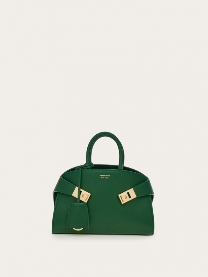 Ferragamo Women's Hug Handbag - Forest Green | Quick Ship!