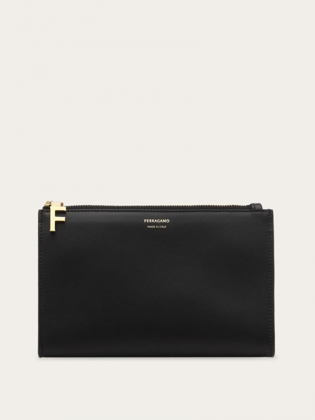 Ferragamo Women's Beauty Case - Black | Quick Ship!