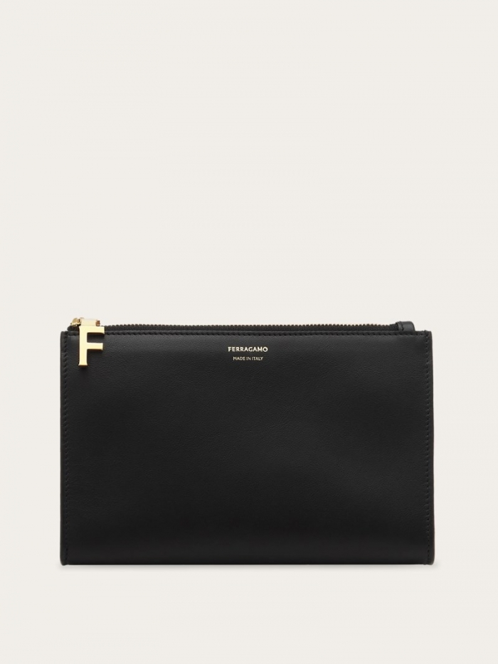 Ferragamo Women's Beauty Case - Black | Quick Ship!