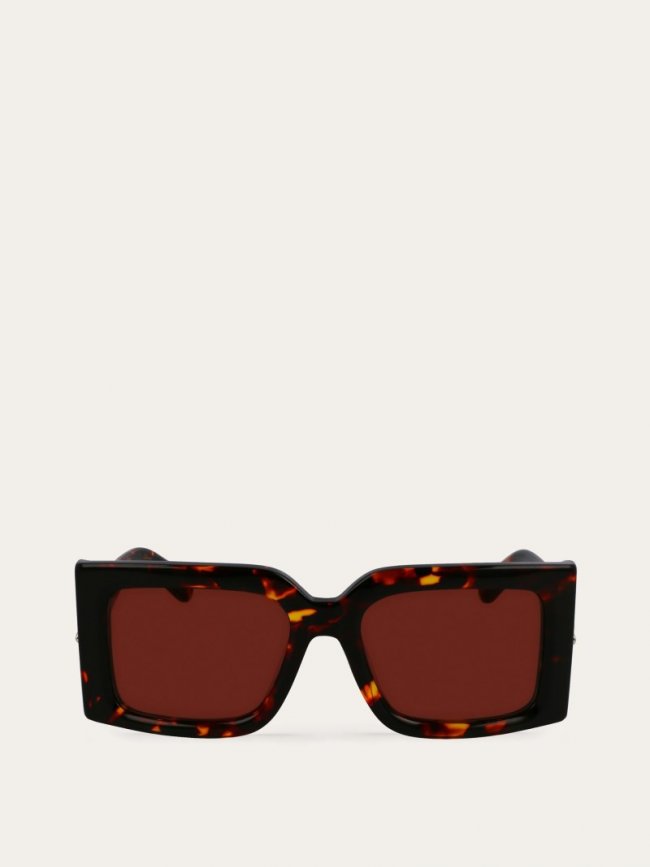 Ferragamo Women's Sunglasses - Tortoise/Red Wine | Quick Ship!