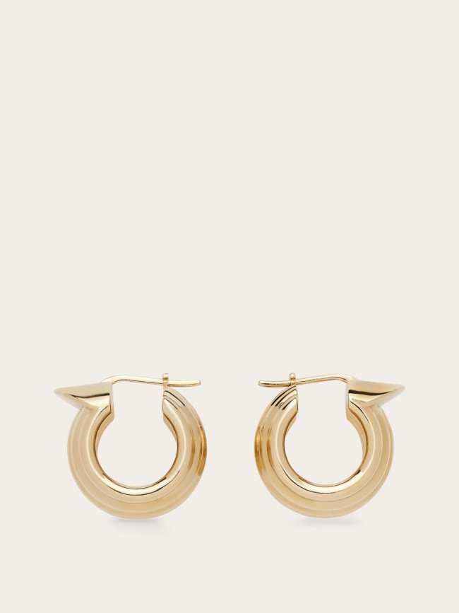 Ferragamo Women's Gancini Earrings - Gold | Quick Ship!
