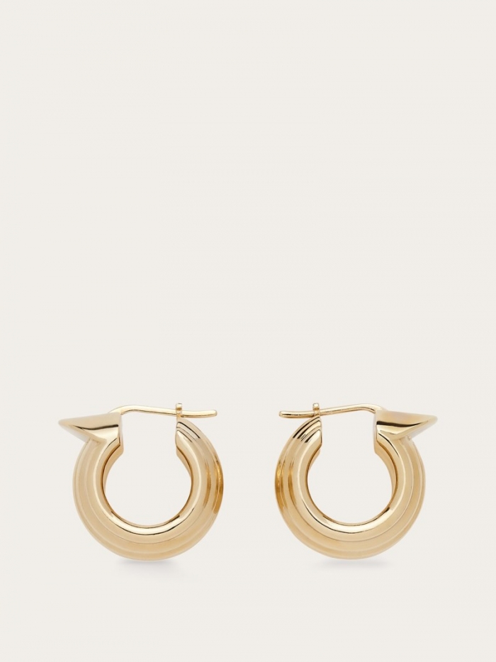 Ferragamo Women's Gancini Earrings - Gold | Quick Ship!