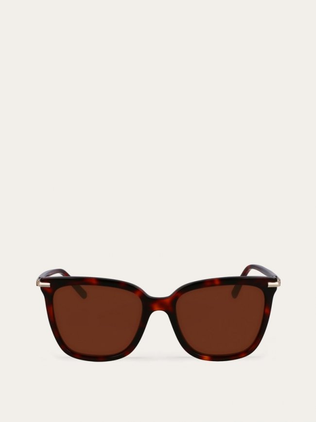 Ferragamo Women's Sunglasses - Tortoise/Brown | Quick Ship!