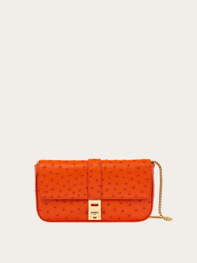 Ferragamo Women's Mini Bag - Orange | Quick Ship!
