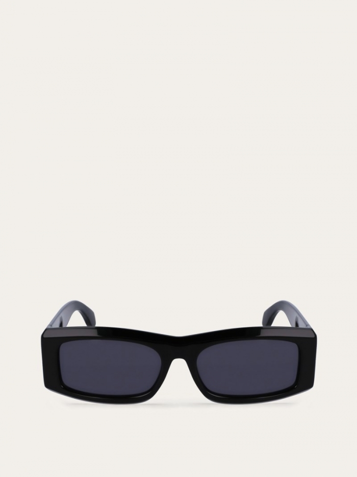 Ferragamo Men's Sunglasses - Black/Grey | Quick Ship!