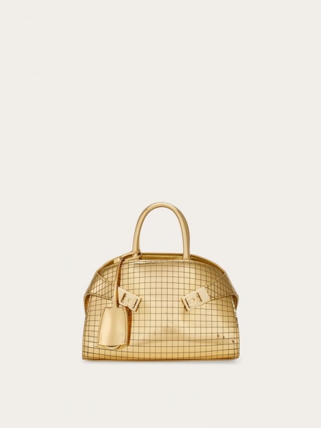 Ferragamo Women's Hug Handbag - Gold | Quick Ship!