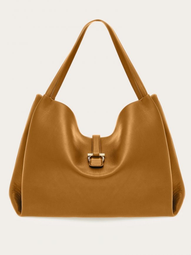 Ferragamo Women's Tote Bag - Burnt Ocher | Quick Ship!