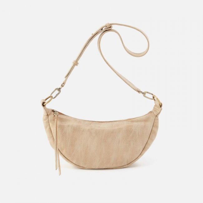 Hobo Women's Knox Sling in Metallic Leather - Gold Leaf | New Arrivals