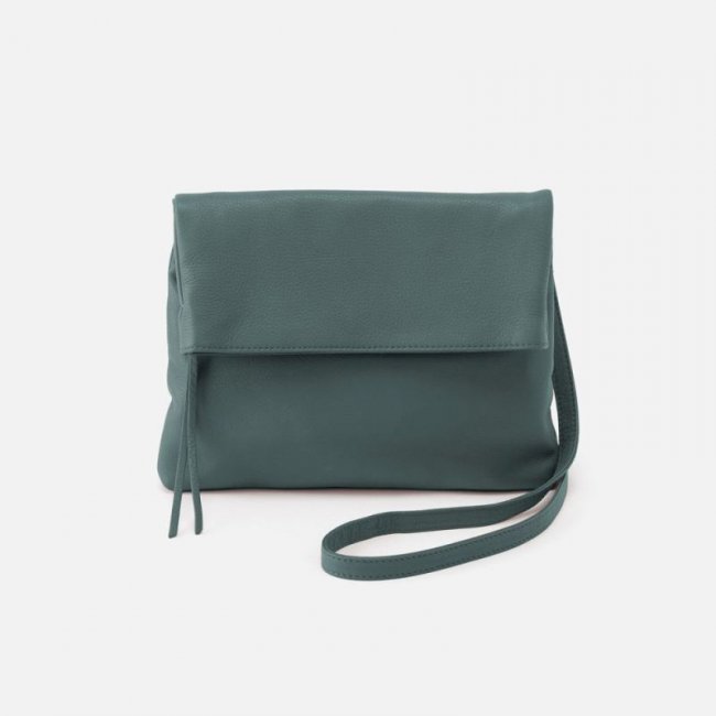 Hobo Women's Draft Crossbody in Pebbled Leather - Sage Leaf | New Arrivals