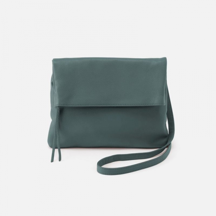 Hobo Women's Draft Crossbody in Pebbled Leather - Sage Leaf | New Arrivals
