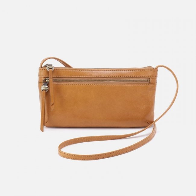Hobo Women's Cara Crossbody in Polished Leather - Natural | New Arrivals