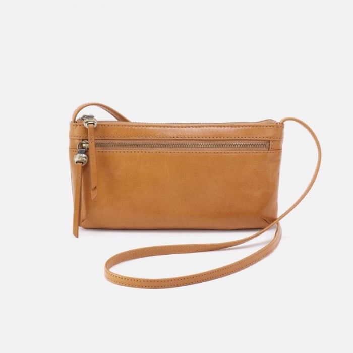 Hobo Women's Cara Crossbody in Polished Leather - Natural | New Arrivals