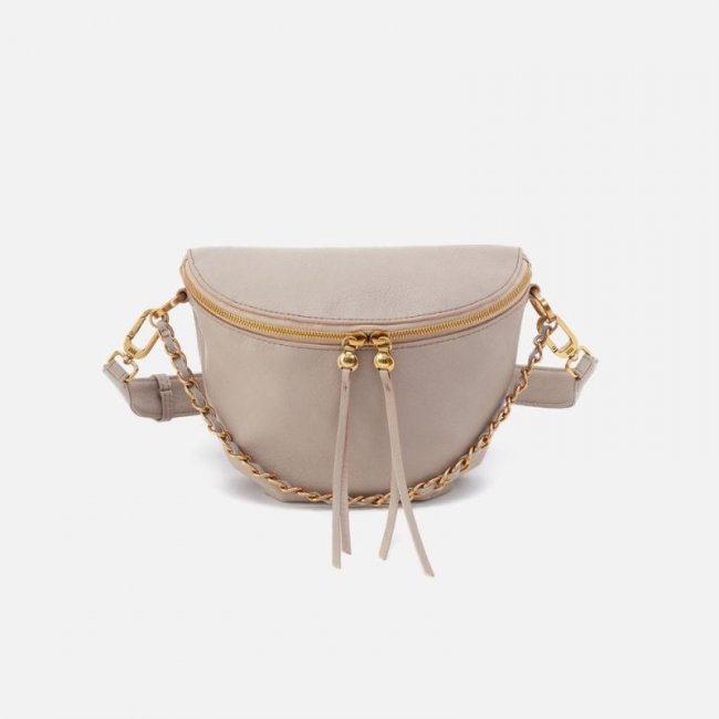 Hobo Women's Miri Belt Bag in Pebbled Leather - Taupe | New Arrivals