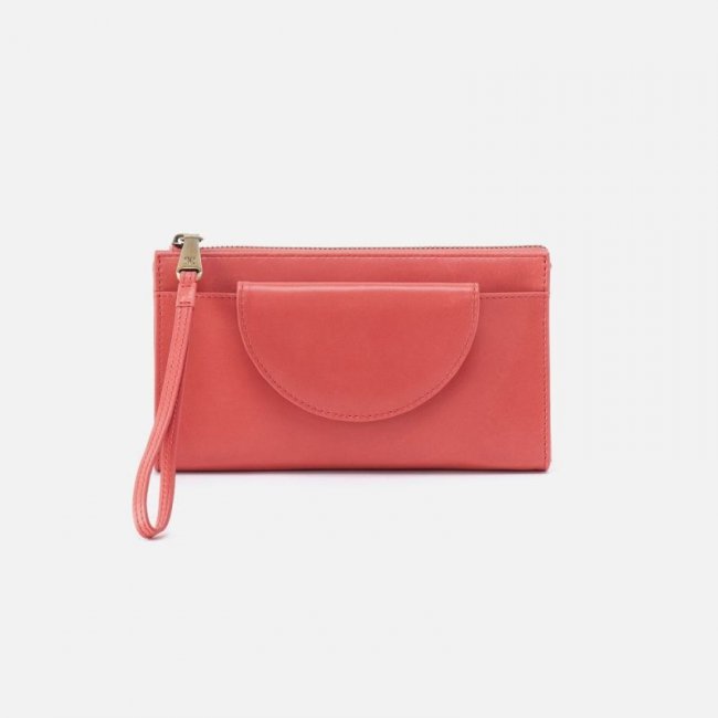 Hobo Women's Zenith Wristlet in Polished Leather - Cherry Blossom | New Arrivals