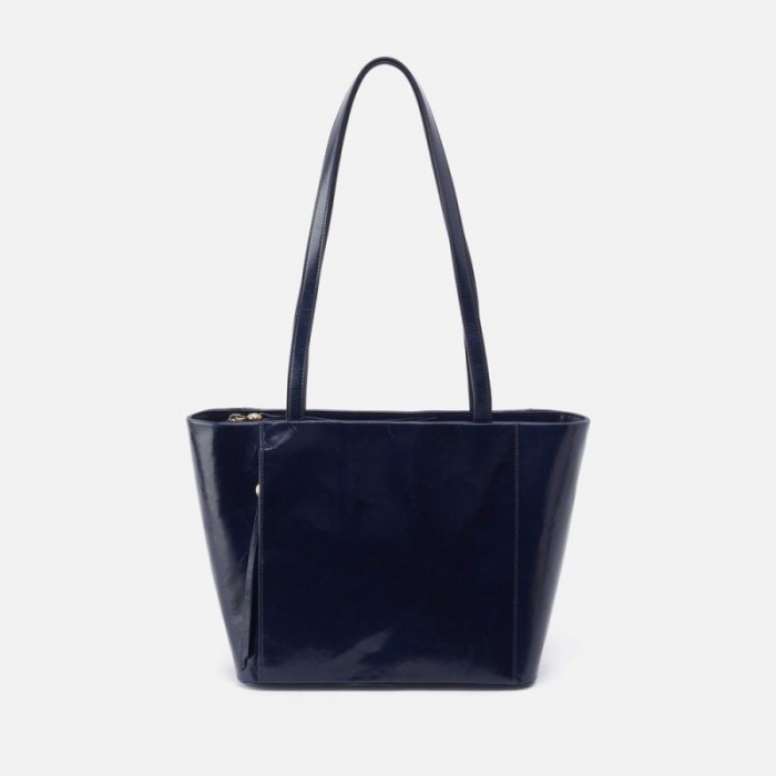 Hobo Women's Haven Tote in Polished Leather - Nightshade | New Arrivals