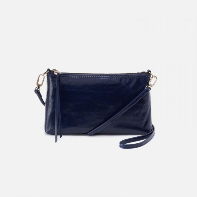 Hobo Women's Darcy Crossbody in Polished Leather - Nightshade | New Arrivals