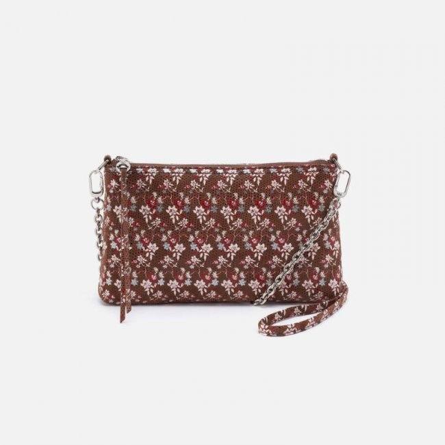Hobo Women's Darcy Luxe Crossbody in Printed Leather - Ditzy Floral | New Arrivals
