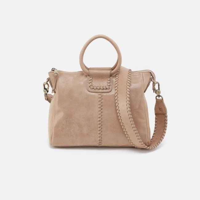 Hobo Women's Sheila Medium Satchel in Buffed Leather - Irish Creme | New Arrivals