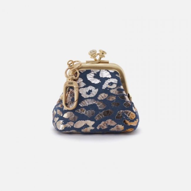 Hobo Women's Run Frame Pouch in Printed Leather - Mirror Cheetah | New Arrivals