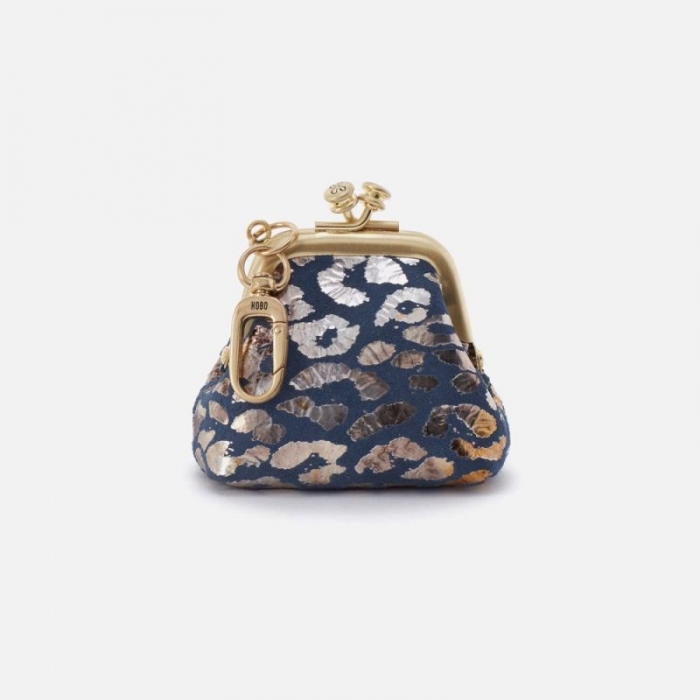 Hobo Women's Run Frame Pouch in Printed Leather - Mirror Cheetah | New Arrivals