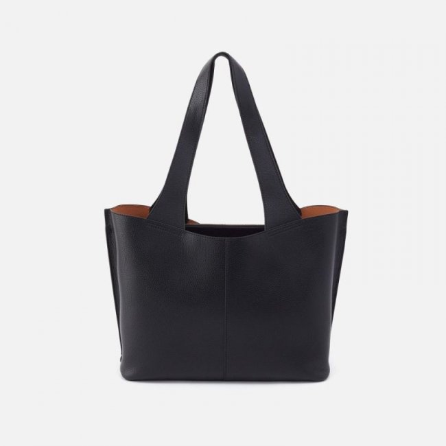 Hobo Women's Vida Tote in Micro Pebbled Leather - Black | New Arrivals