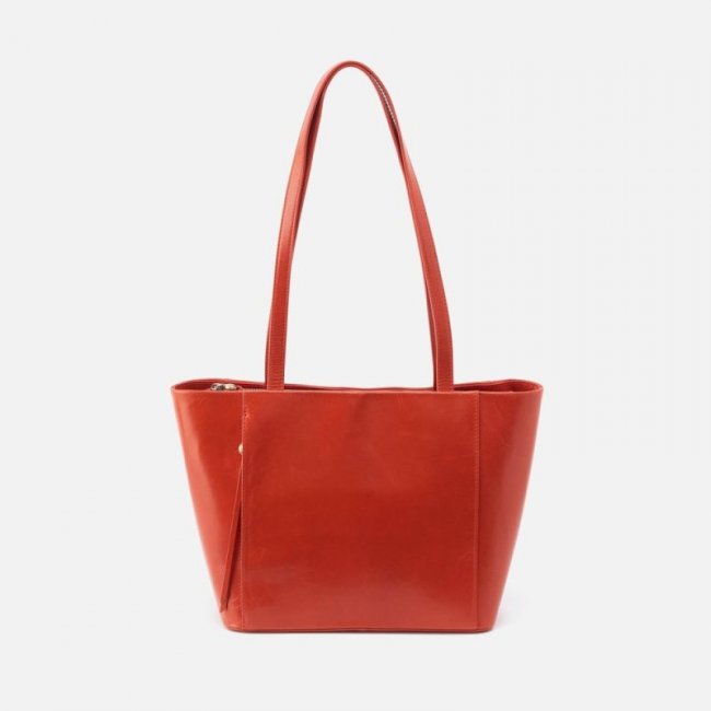 Hobo Women's Haven Tote in Polished Leather - Marigold | New Arrivals