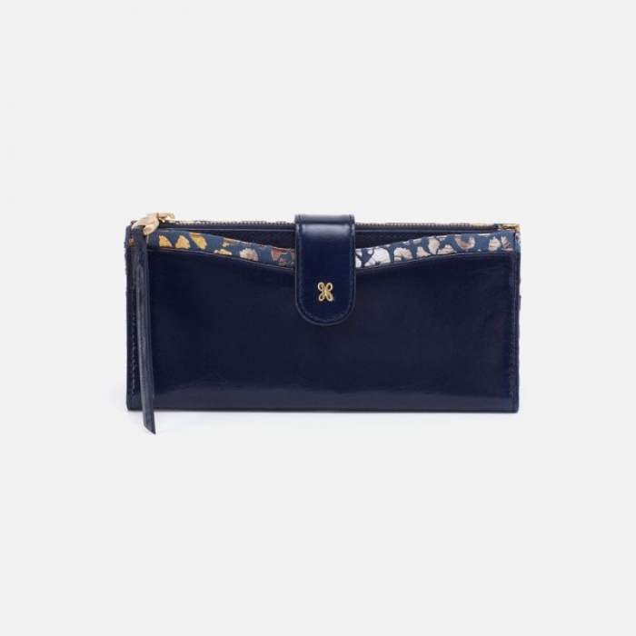 Hobo Women's Max Continental Wallet in Mixed Leathers - Nightshade | New Arrivals