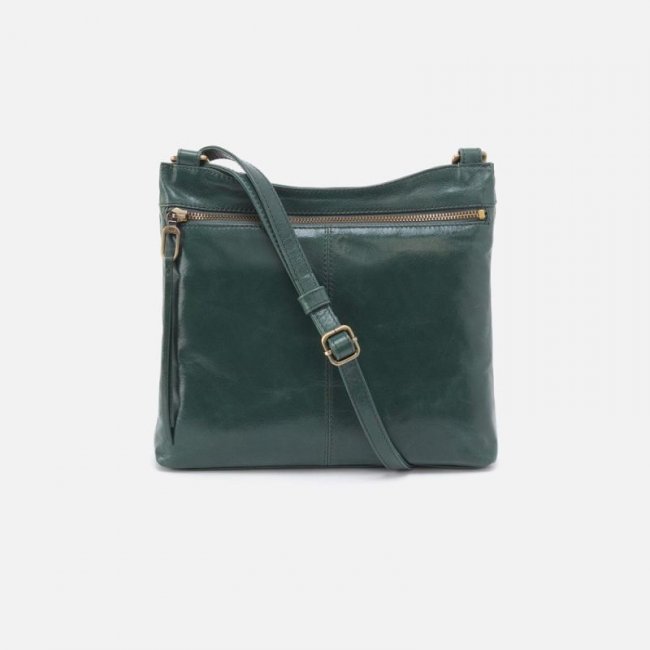 Hobo Women's Cambel Crossbody in Polished Leather - Sage Leaf | New Arrivals