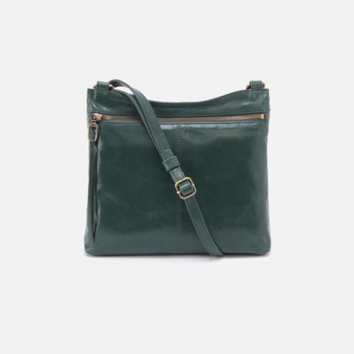 Hobo Women's Cambel Crossbody in Polished Leather - Sage Leaf | New Arrivals