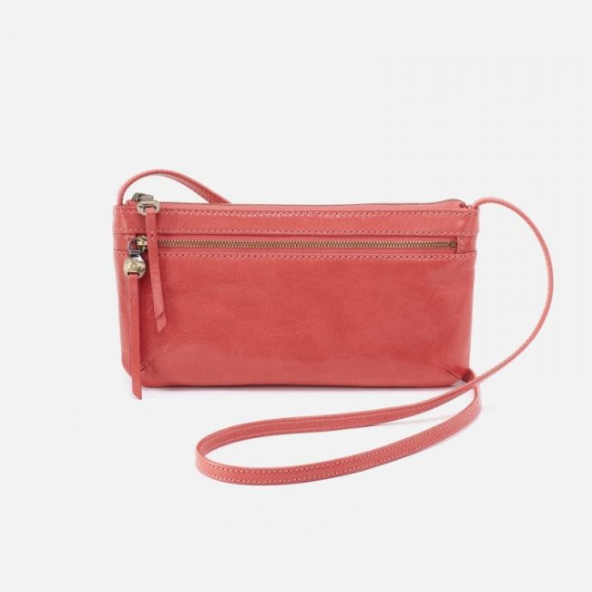 Hobo Women's Cara Crossbody in Polished Leather - Cherry Blossom | New Arrivals