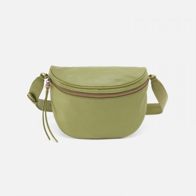 Hobo Women's Juno Belt Bag in Soft Leather - Leaf | New Arrivals