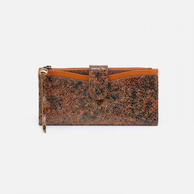 Hobo Women's Max Continental Wallet in Mixed Leathers - Eternal Garden | New Arrivals