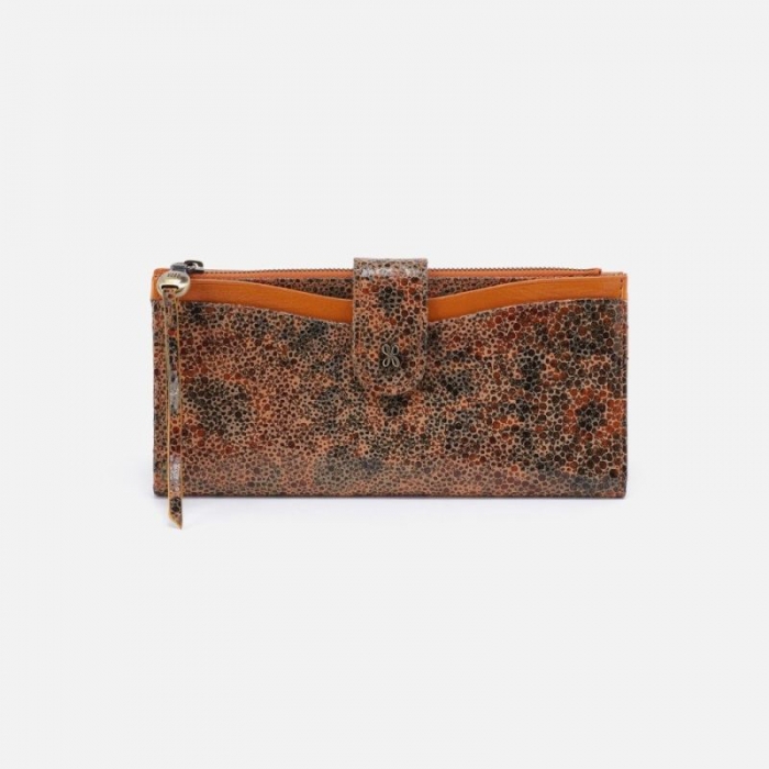 Hobo Women's Max Continental Wallet in Mixed Leathers - Eternal Garden | New Arrivals