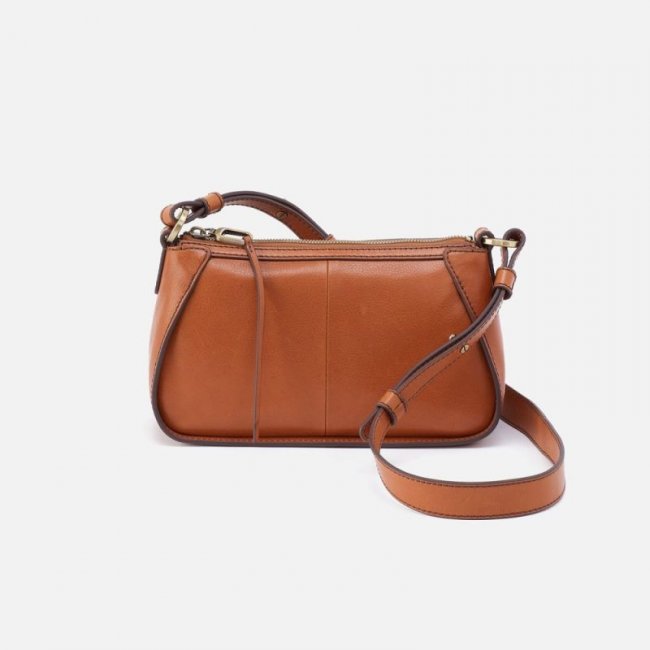 Hobo Women's Bellamy Small Crossbody in Artisan Leather - Honey Brown | New Arrivals