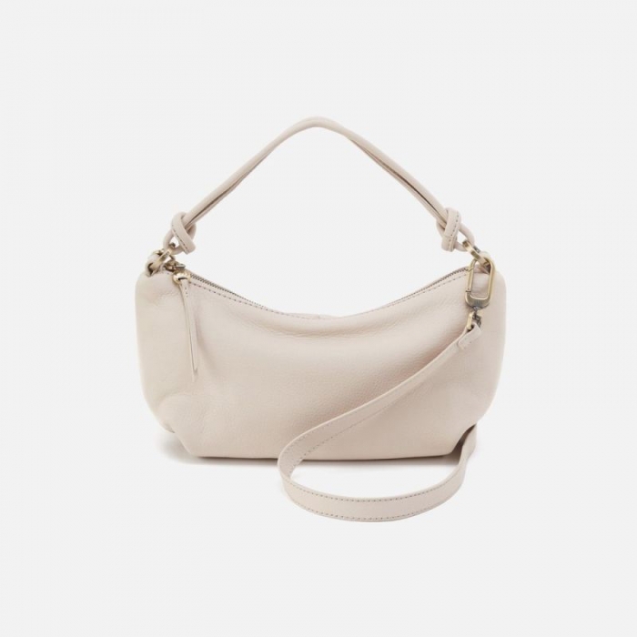 Hobo Women's Lindley Crossbody in Soft Pebbled Leather - Stone | New Arrivals