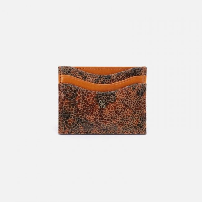 Hobo Women's Max Card Case in Mixed Leathers - Eternal Garden | New Arrivals