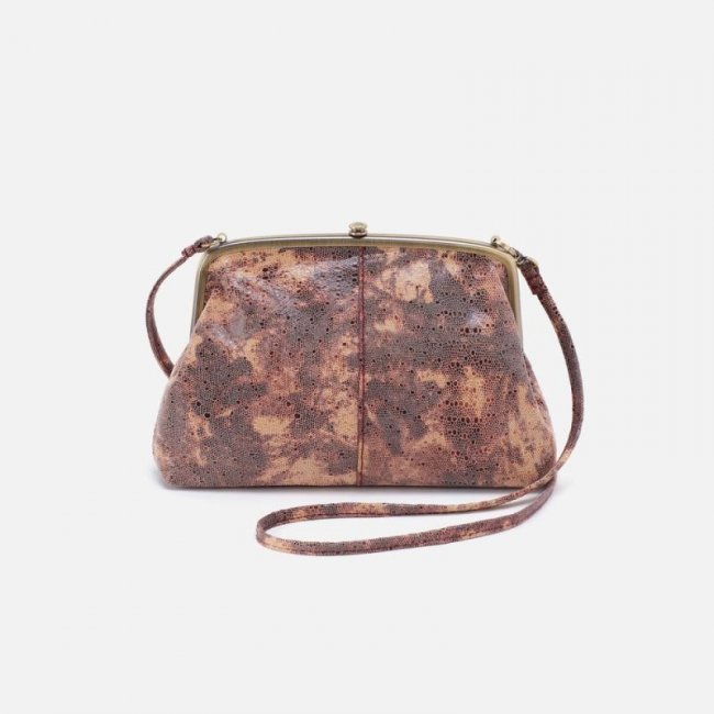Hobo Women's Lana Crossbody in Printed Leather - Autumn Sky | New Arrivals