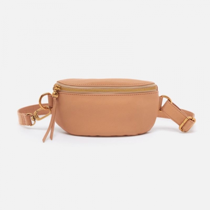 Hobo Women's Fern Belt Bag in Pebbled Leather - Sandstorm | New Arrivals