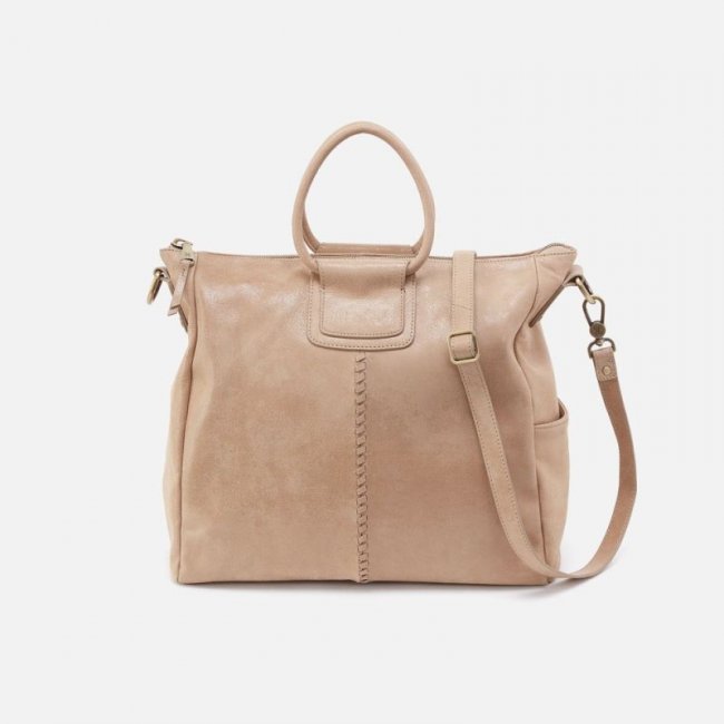 Hobo Women's Sheila Large Satchel in Buffed Leather - Irish Creme | New Arrivals