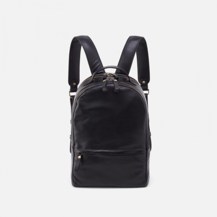 Hobo Women's Maddox Backpack in Silk Napa Leather - Black | New Arrivals