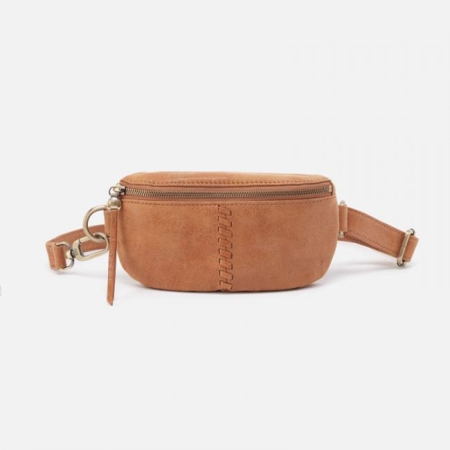 Hobo Women's Fern Belt Bag in Buffed Leather - Whiskey | New Arrivals