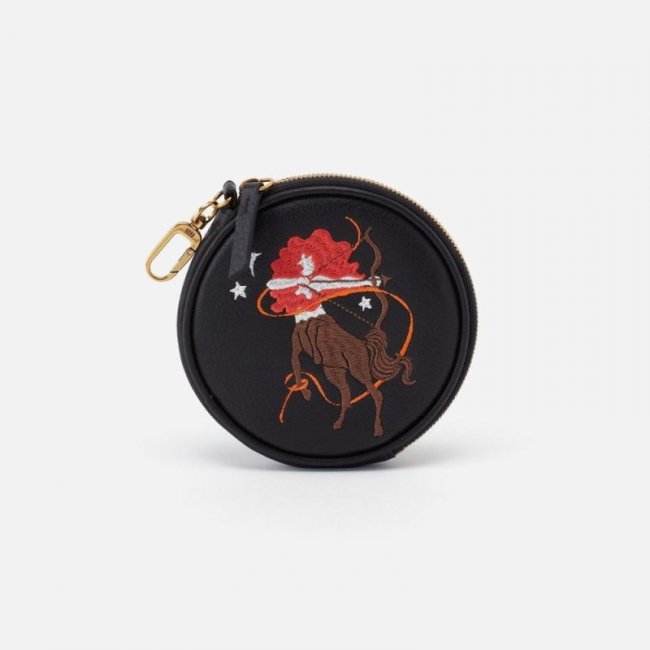 Hobo Women's Revolve Clip Pouch in Pebbled Leather - Sagittarius | New Arrivals