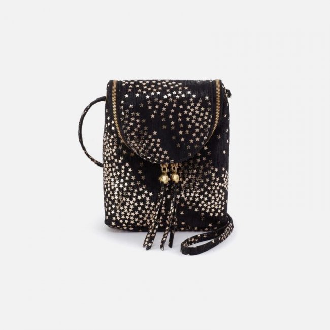 Hobo Women's Fern Crossbody in Printed Leather - Shooting Stars | New Arrivals