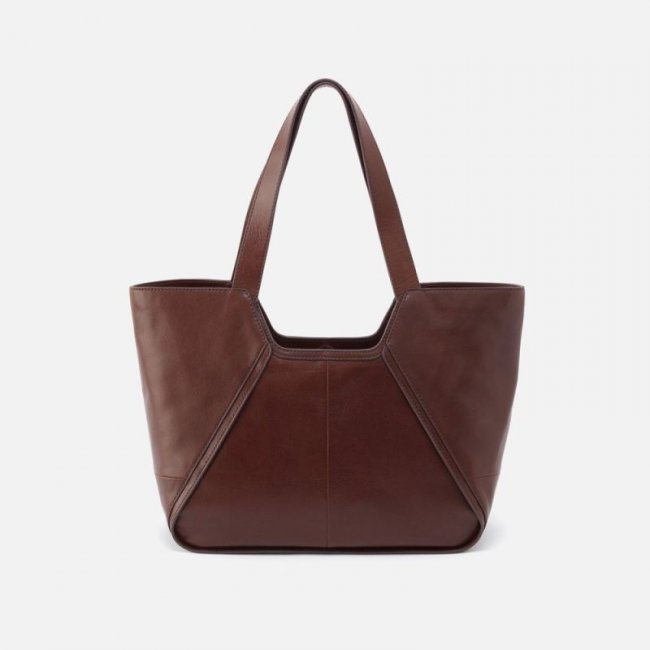 Hobo Women's Bellamy Medium Tote in Artisan Leather - Brown | New Arrivals