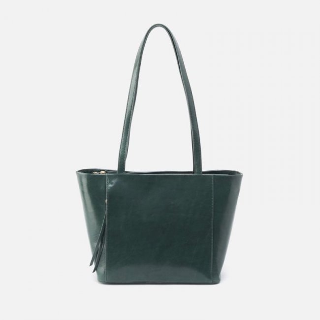 Hobo Women's Haven Tote in Polished Leather - Sage Leaf | New Arrivals