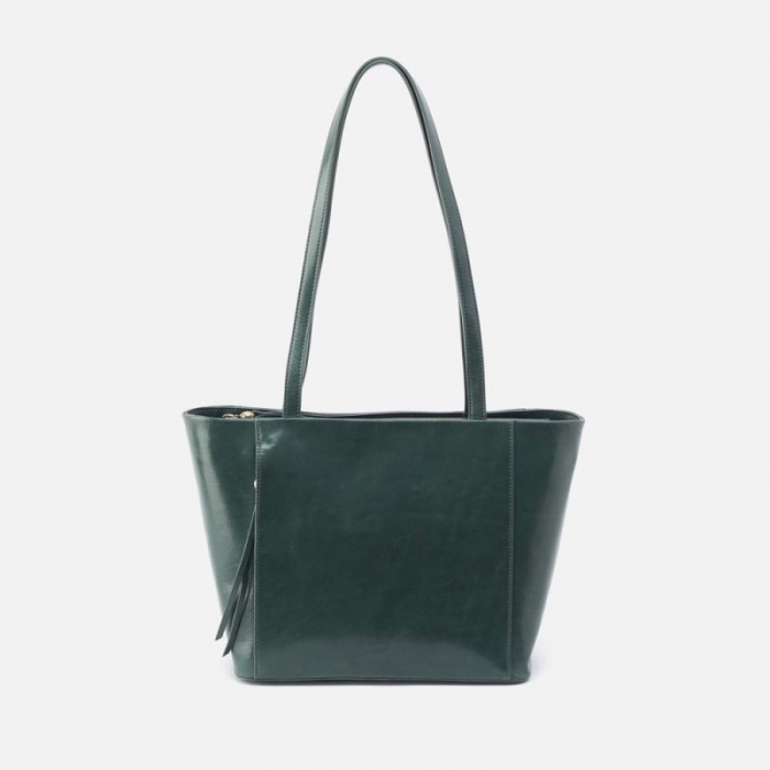 Hobo Women's Haven Tote in Polished Leather - Sage Leaf | New Arrivals